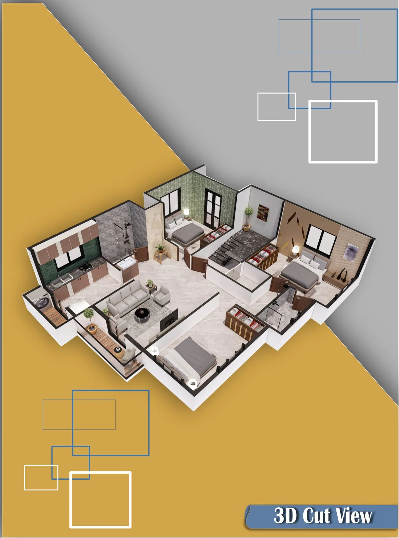 Shree Park typical floor plan